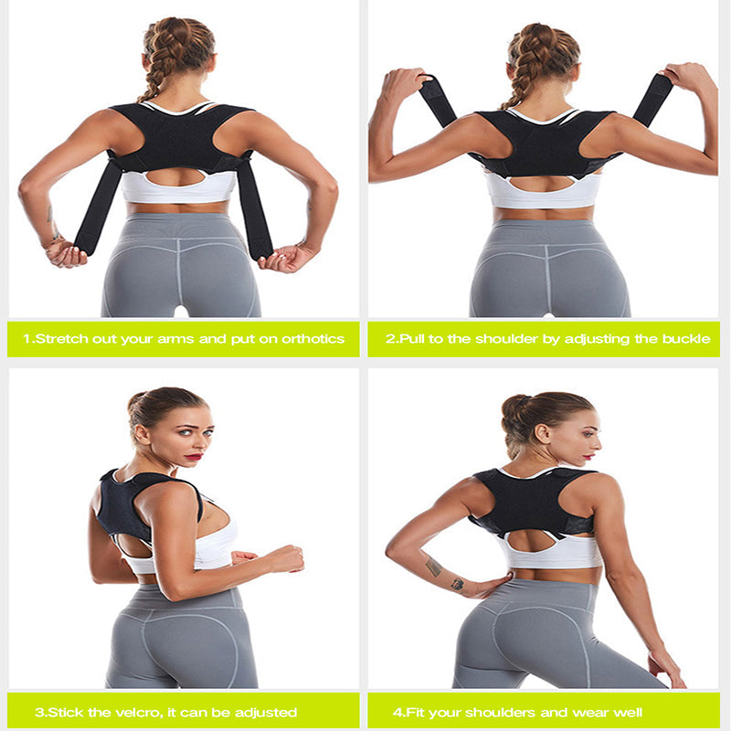 BowLift | Adjustable Posture Corrector – Back and Shoulder Support for Daily Use