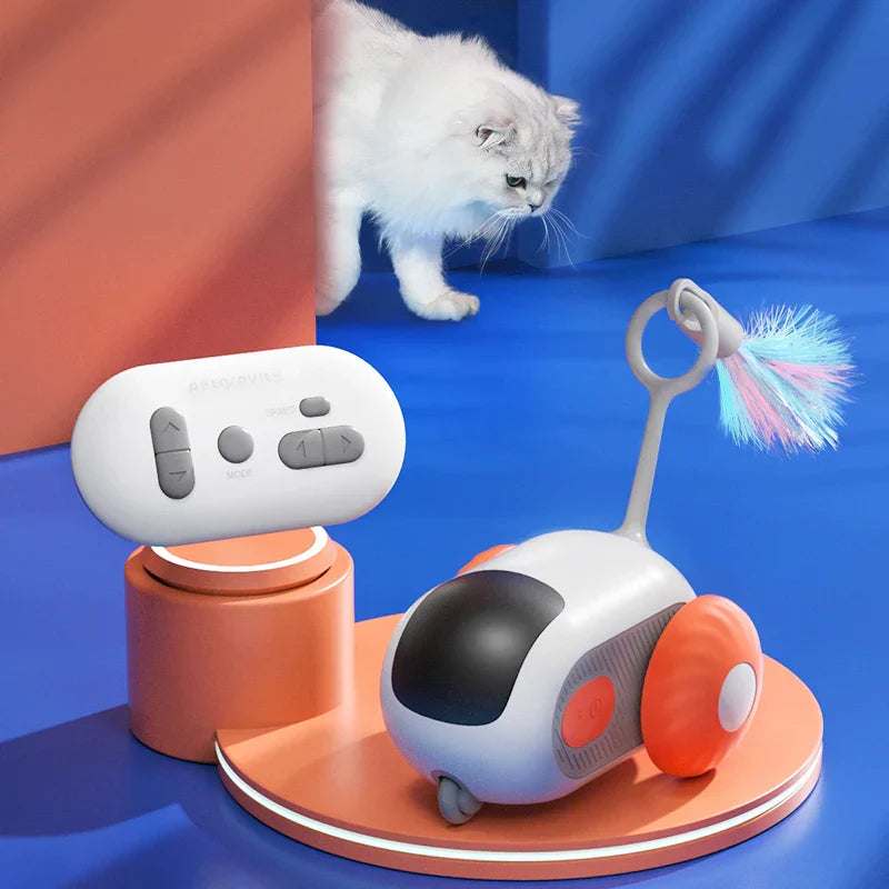 Brehn | Elektronisches Spielzeug für Katzen – Interaktive Unterhaltung