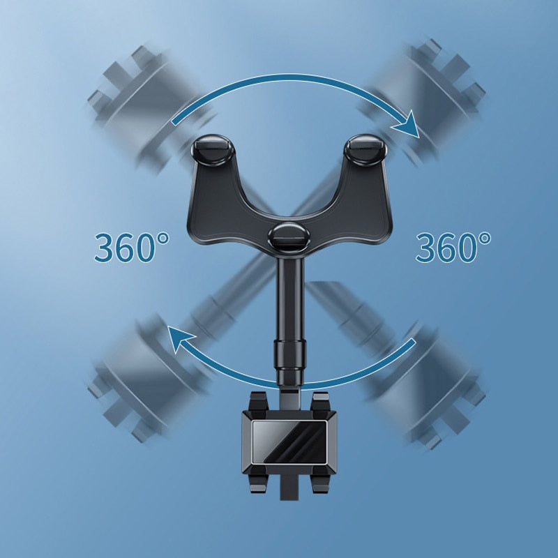 Brehn | Rotierender Rückspiegel Handyhalter