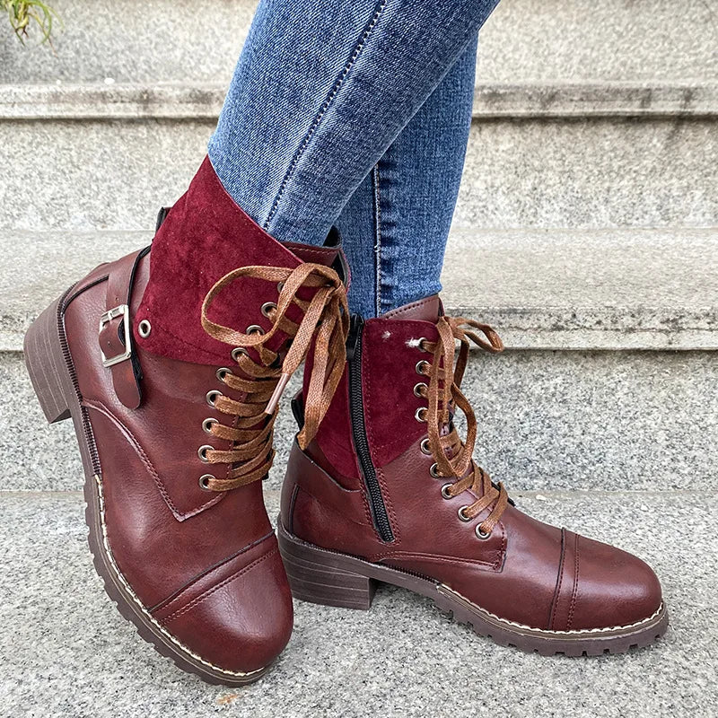 Amalthea Vintage Knöchelstiefel