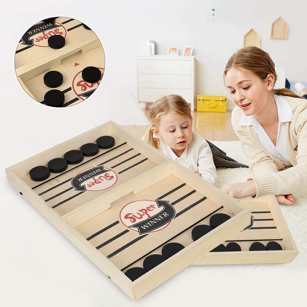 2-in-1 Tischfußball & Shuffleboard Spaß – GameMaster | Brehn
