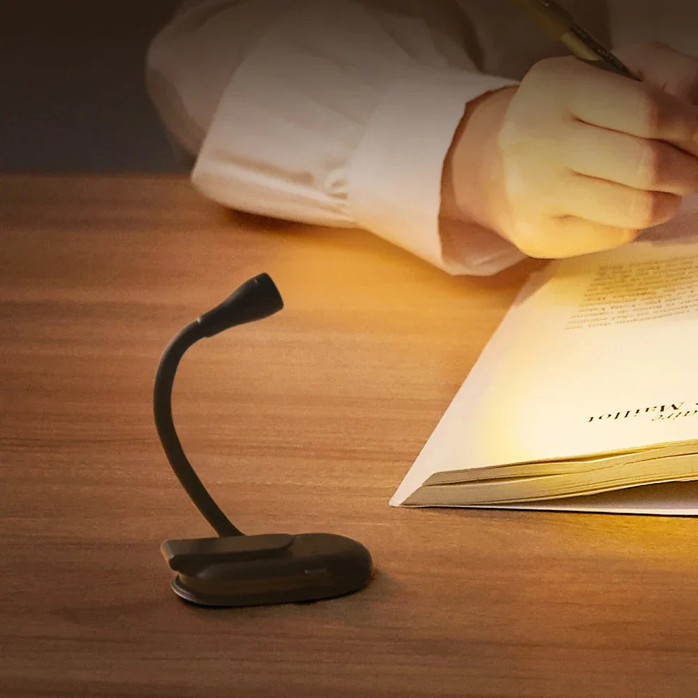 Portable Clip Buchlicht LED Lampe