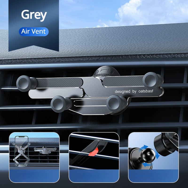 Brehn | Unsichtbare drehbare Luftauslass-Montage Auto Handyhalter