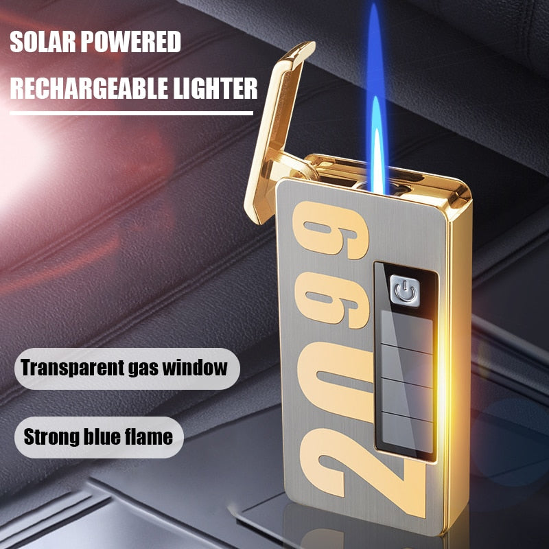 Lucky Dragon Solar Charging Jet-Feuerzeug | Brehn