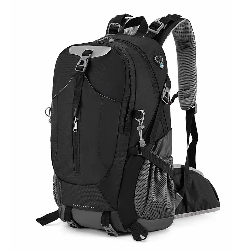 Brehn | Reiserucksack TrekVault 40 | 40 L Outdoor-Rucksack mit Regenhülle | Für Wandern, Reisen & Alltag | 31 × 20 × 52 cm
