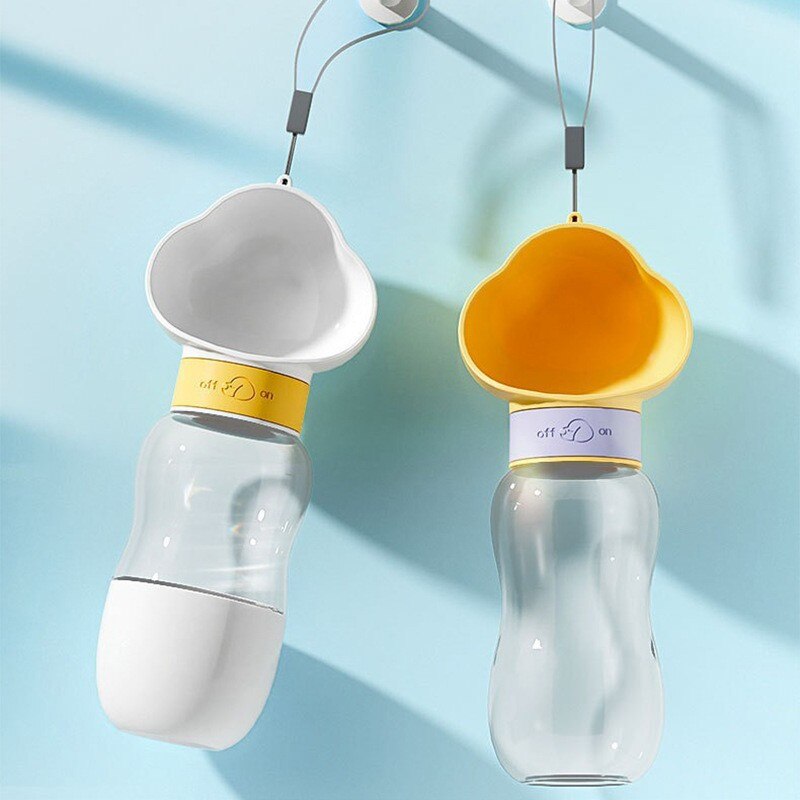 Brehn | 2in1 Smart Pet Tragbare Wasserflasche Futterspender
