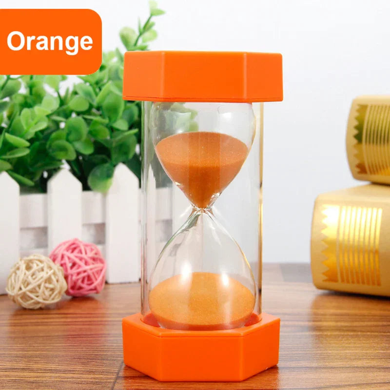 Hexagonale Dekorative Sanduhr – Mehrere Zeitoptionen und Farben | Brehn