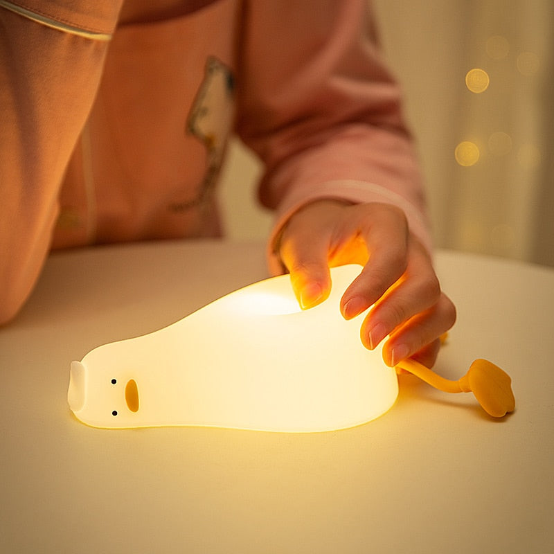 Lazy Flat Duck Atmosphäre Nachtlampe | Brehn