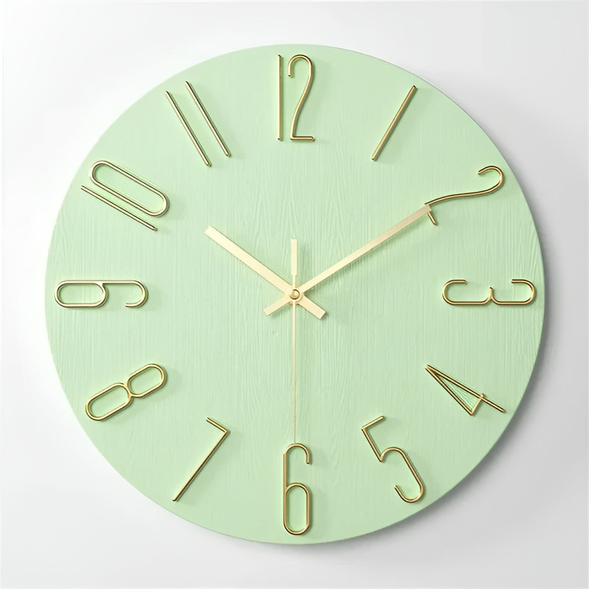 3D-Wanduhr – Modern und elegant | Dekorative Wanduhr für Wohnzimmer und Büro