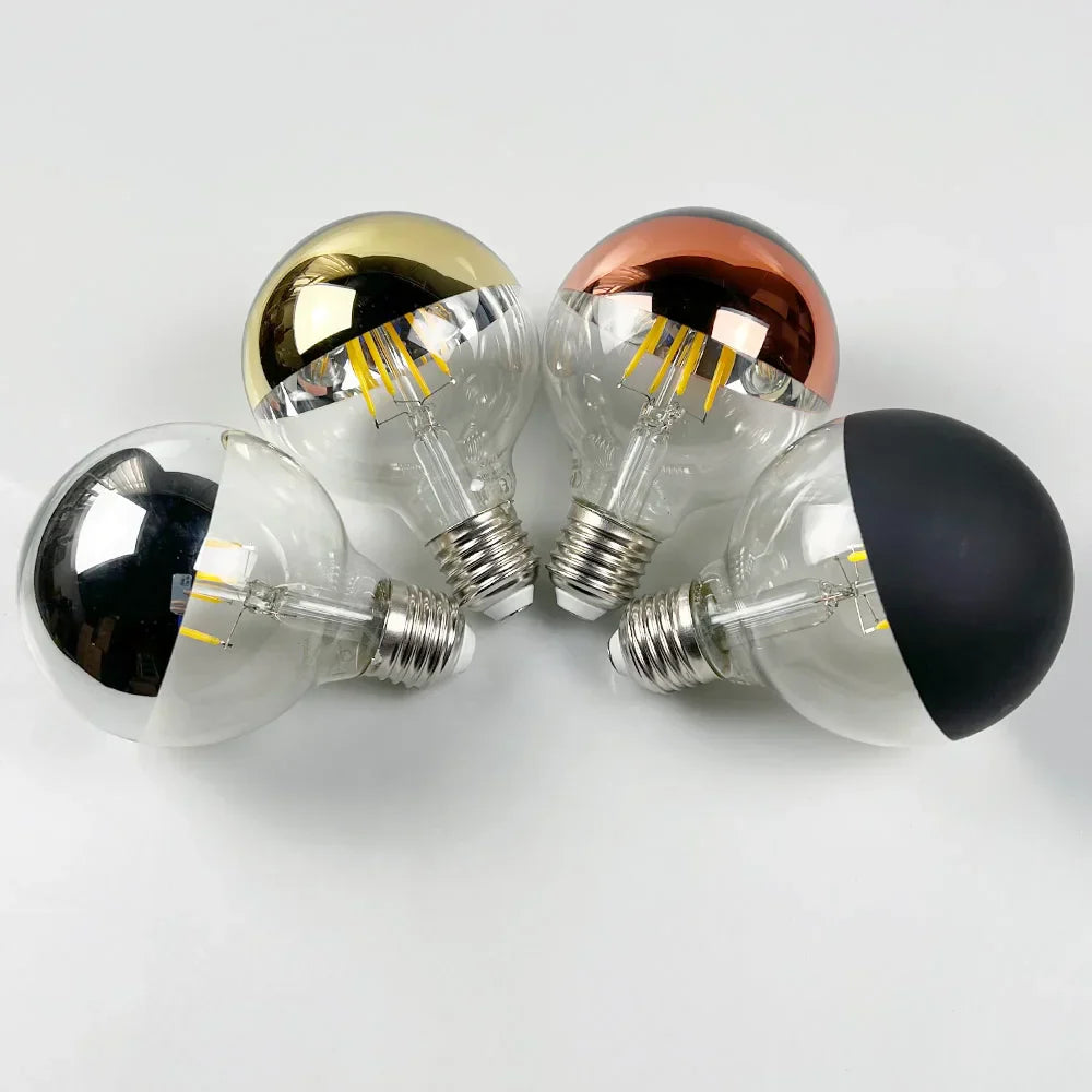 Vintage LED Glühbirne – Retro Tischleuchte mit Holzsockel | Brehn