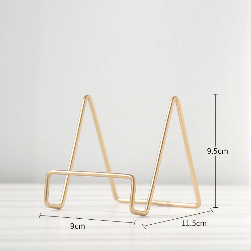 Brehn | Eisenkunst Multi-Use Display Stand: Vielseitiger Magazin-, Geschirr-, Bilder- und Fotoalbum-Ständer für die Wohnkultur
