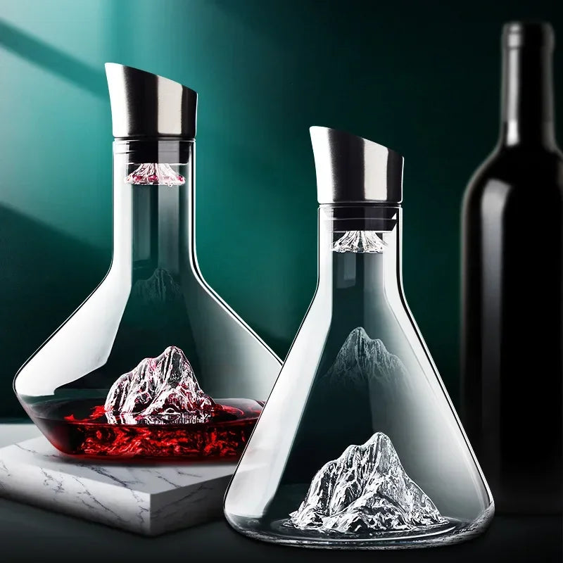 1500ml Iceberg Crystal Dekanter – Exquisite bleifreier Weinbelüfter