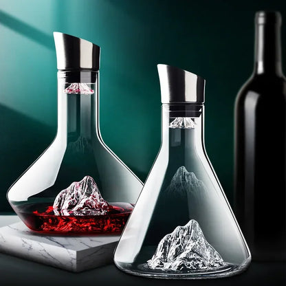 1500ml Iceberg Crystal Dekanter – Exquisite bleifreier Weinbelüfter