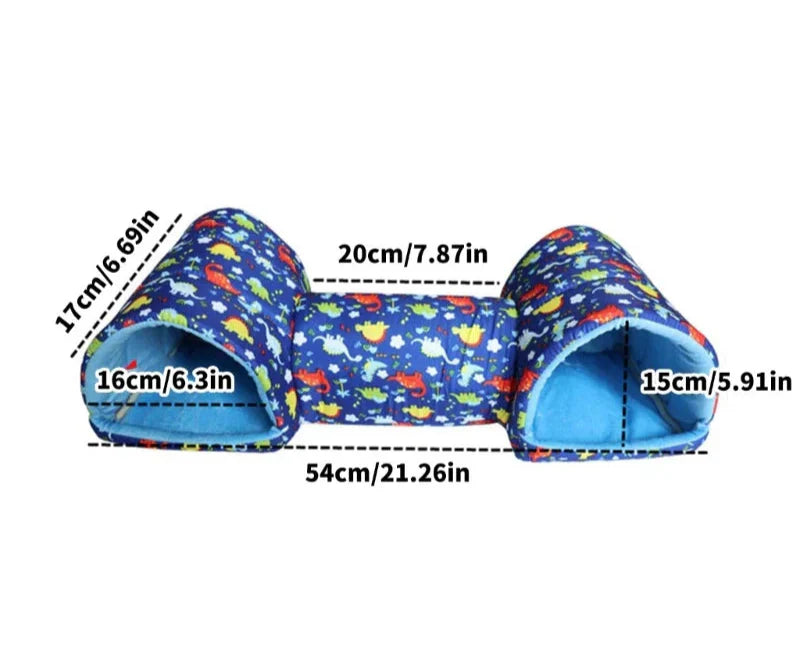 Brehn | Flufz | Weicher Tunnel für kleine Tiere – Optimaler Komfort – Weiches Material – Elegantes Design
