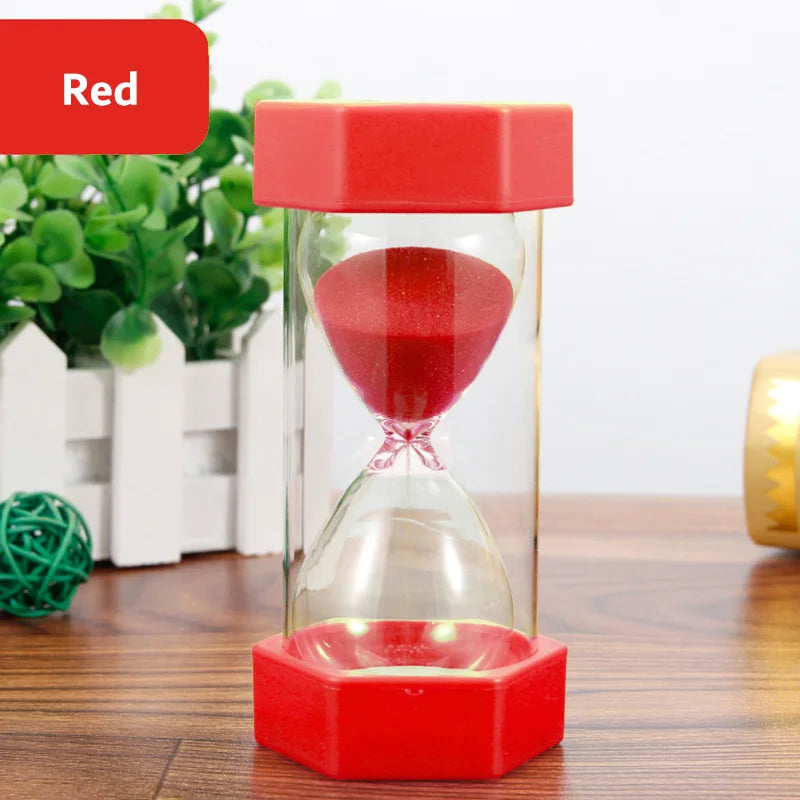 Hexagonale Dekorative Sanduhr – Mehrere Zeitoptionen und Farben | Brehn