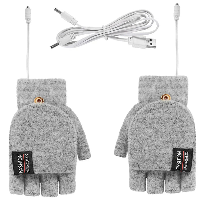 USB wiederaufladbare warme Welle beheizte Handschuhe