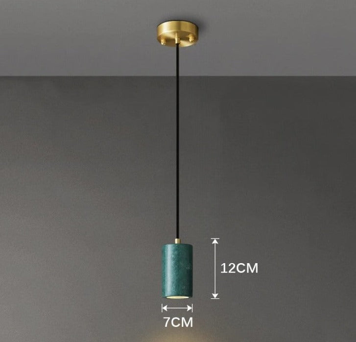 Brehn | Minimalistische Marmor LED Pendelleuchte