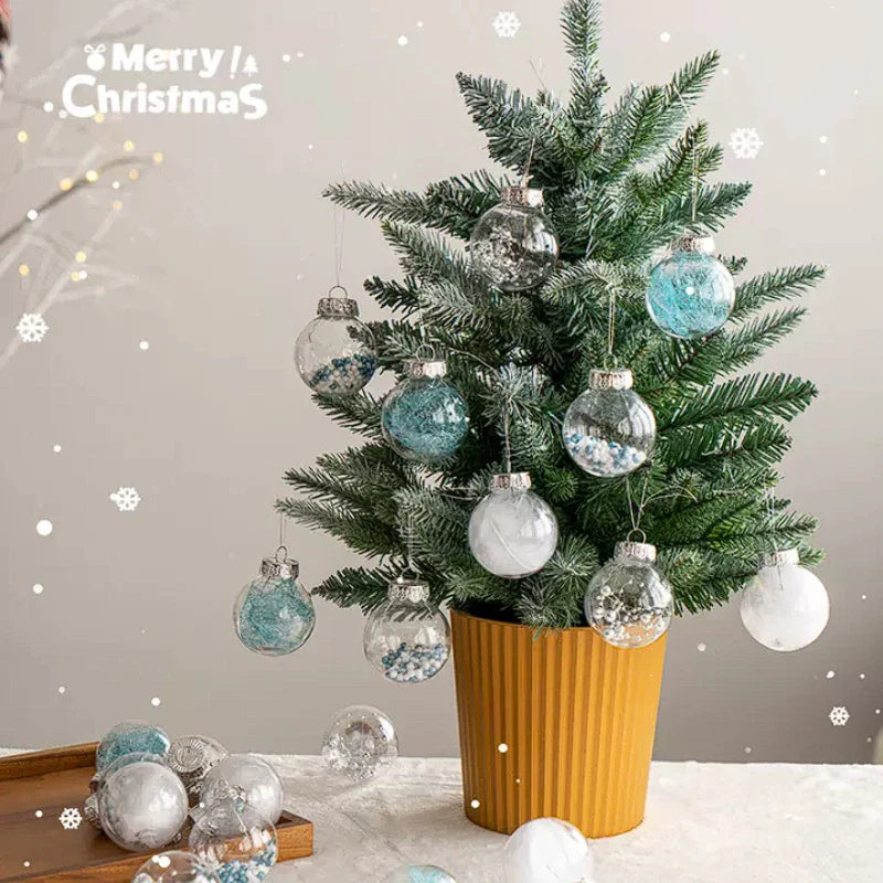 Transparent Hohlball Weihnachtsbaumdeko | Brehn