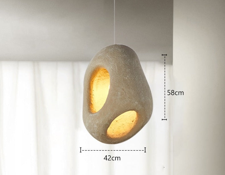 Brehn | Moderne kreative LED-Pendelleuchte Wabi Sabi