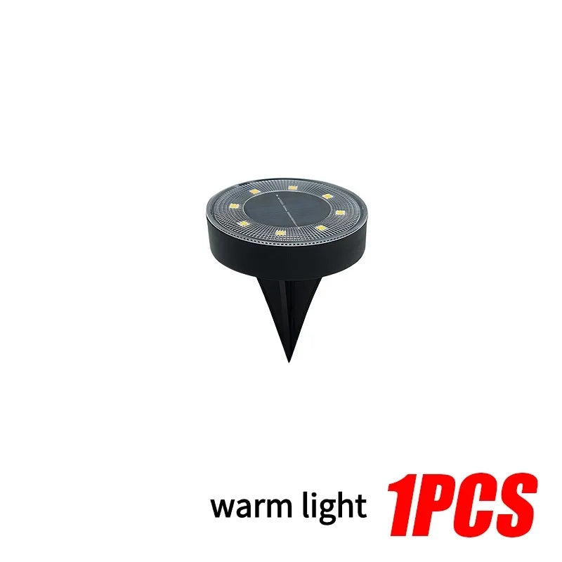 Brehn | Terraluna Solar Bodenleuchte LED | IP68 Wasserdicht | Automatische Lichtsteuerung | Für Garten, Weg & Terrasse