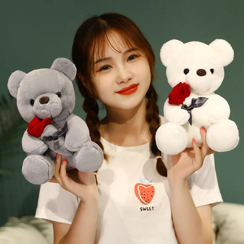 Teddyroos™️ | Kuschelliebe 2024 | Teddy mit Rose 🌹