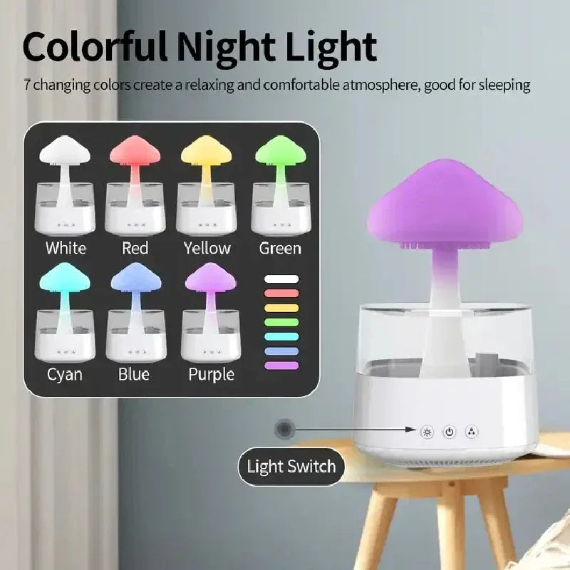 Brehn | Cloud Rain Forest Aromatherapie Verdampfer Lampe