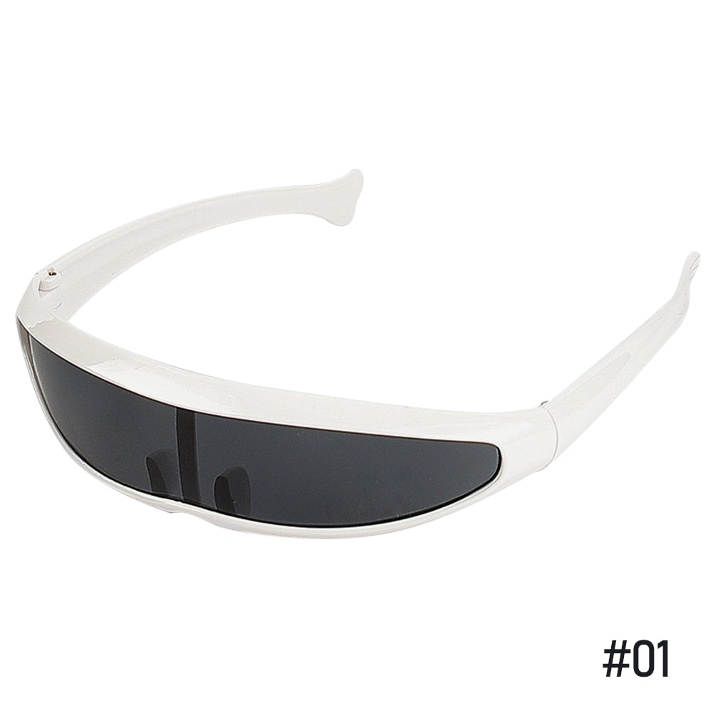 VIvolux | Futuristische Cyborg Cosplay Sonnenbrille