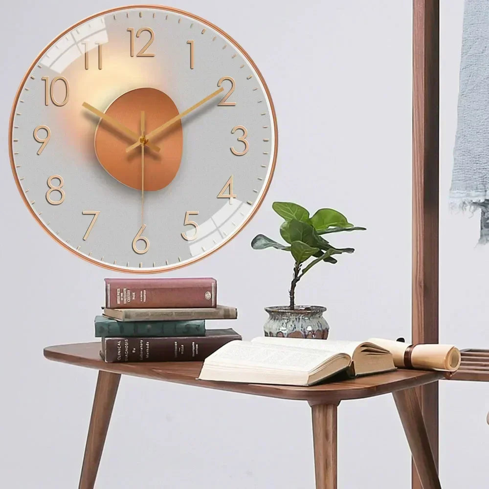 Brehn | SilentTime – Digitale Wanduhr im klassischen Stil