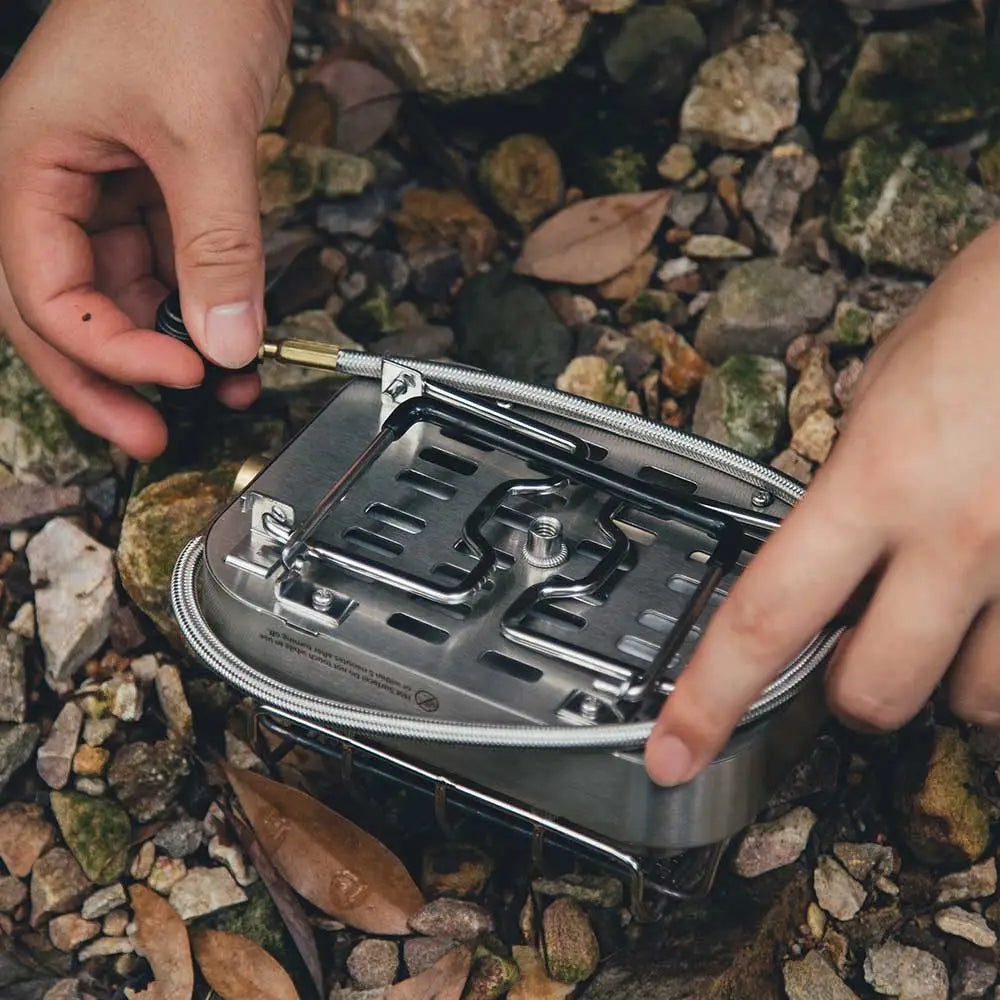VIvolux | Heat Fold Tragbarer Gas Campingkocher