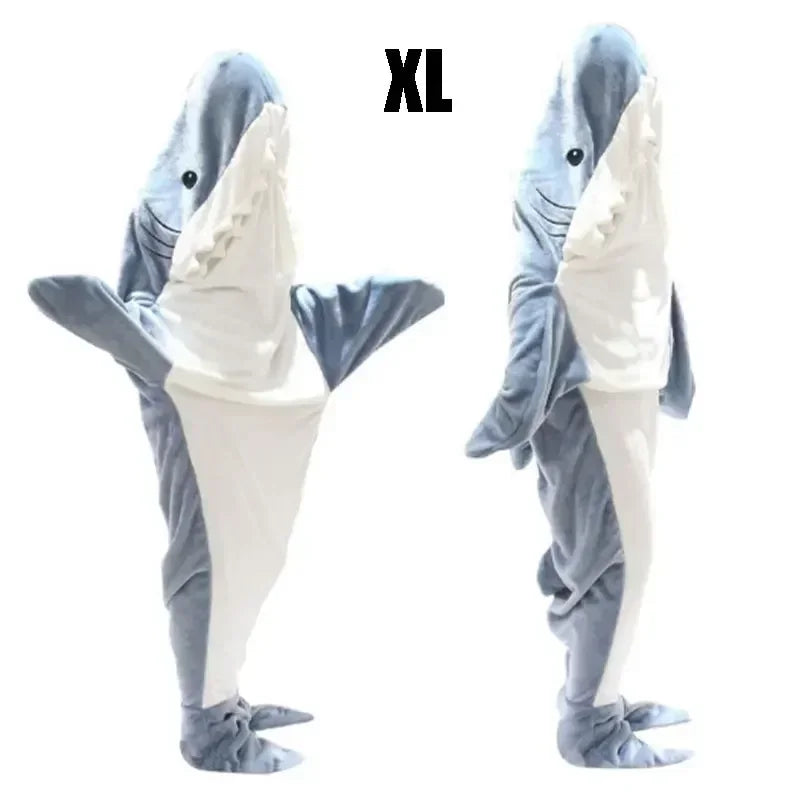 Snuggly Shark Kuscheldecke mit Kapuze | Brehn