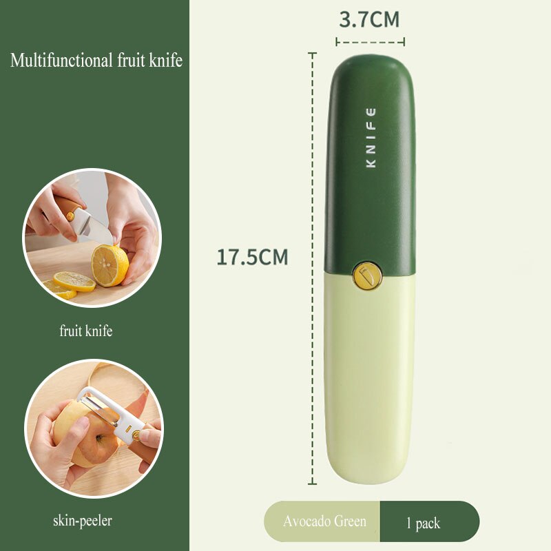 3in1 Mini Tragbares Schälmesser
