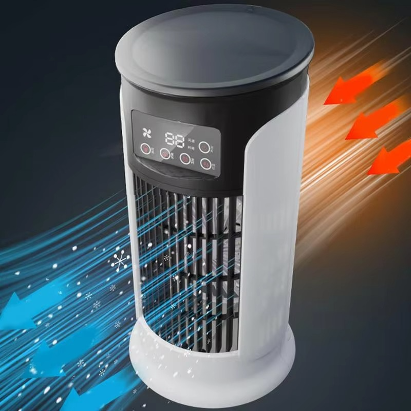 Tragbare Klimaanlagenventilator Verdunstungskühler USB Leise Timer Raumkühlung Kleiner 10 oz Wassertank Persönlicher Kühler Einstellbar | Brehn