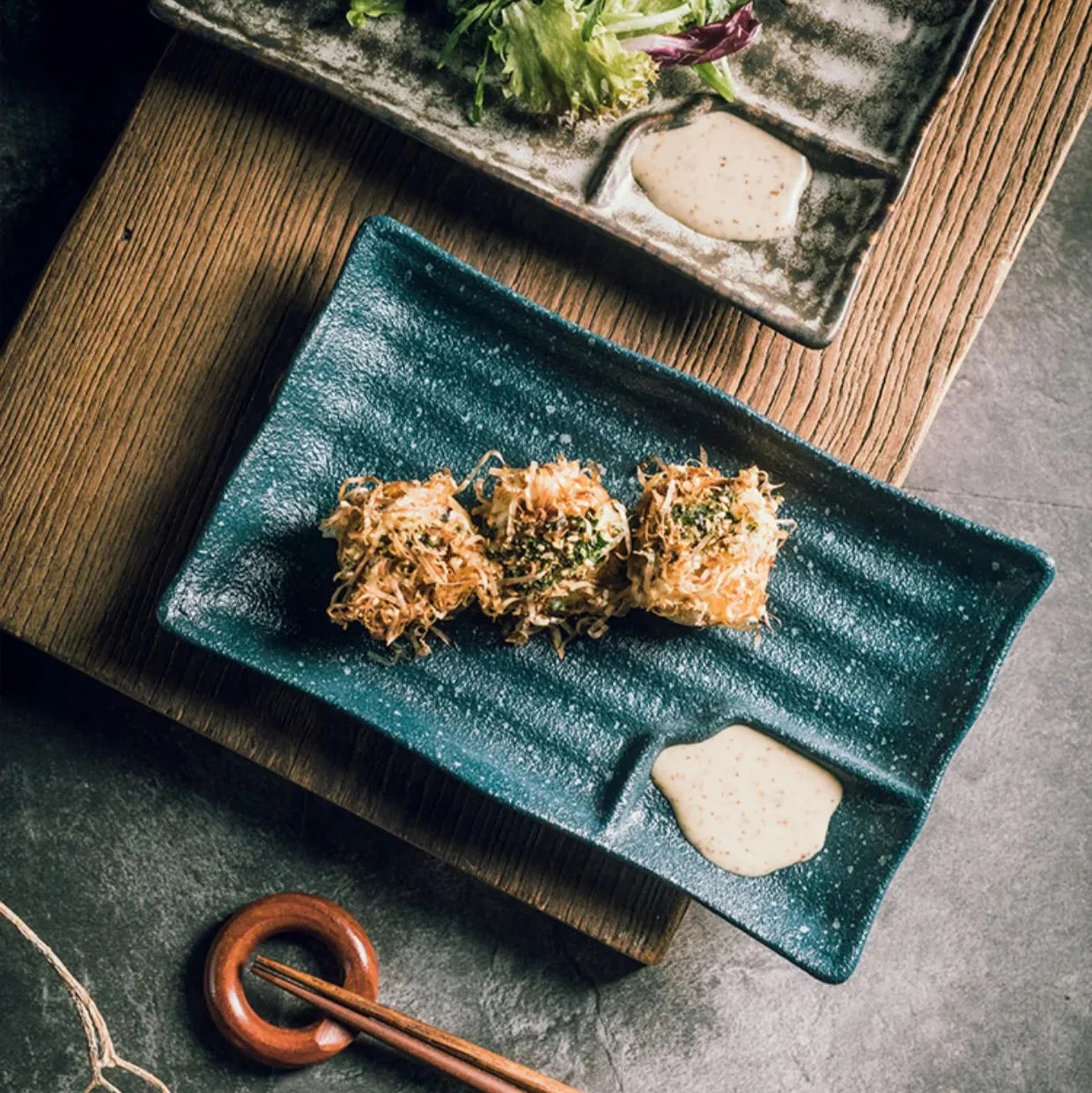 Artisan Keramische Sushi Teller Brehn