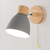 Minimalistische skandinavische Wandleuchte – Nordisches Design für Schlaf- und Wohnzimmer | LED-Beleuchtung