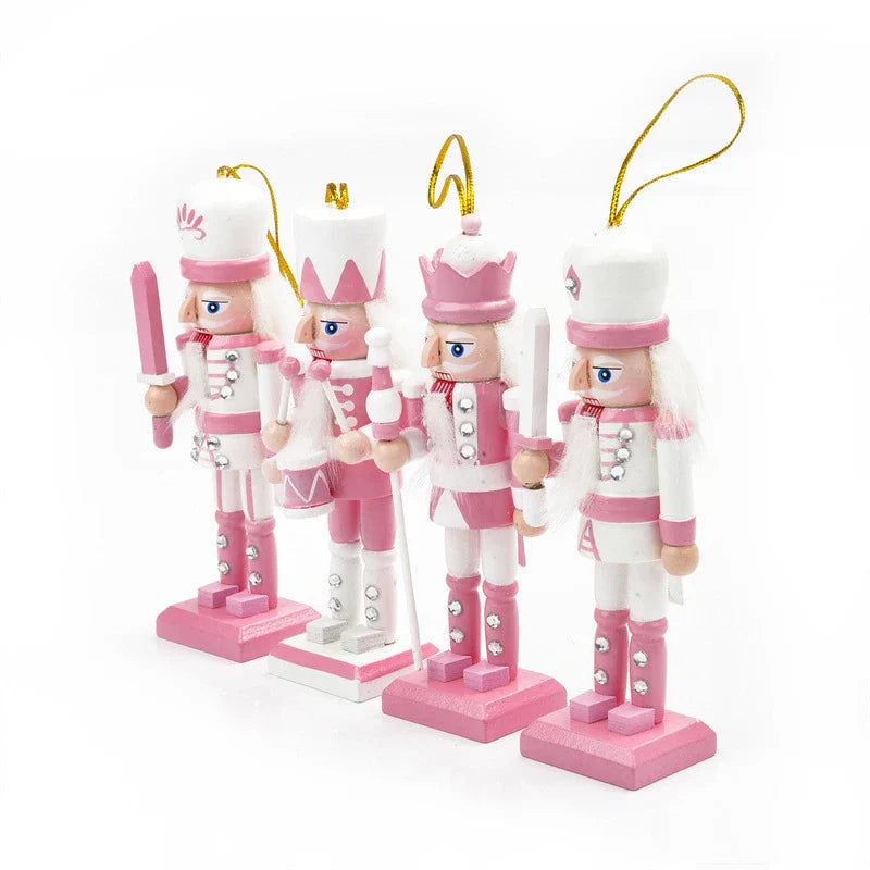 Brehn | ChicWalnoten | Cartoon-Stil Nussknacker in Pink