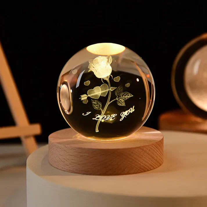 Brehn | 3d-kristall-nachtlichter – einzigartige geschenke für alle anlässe