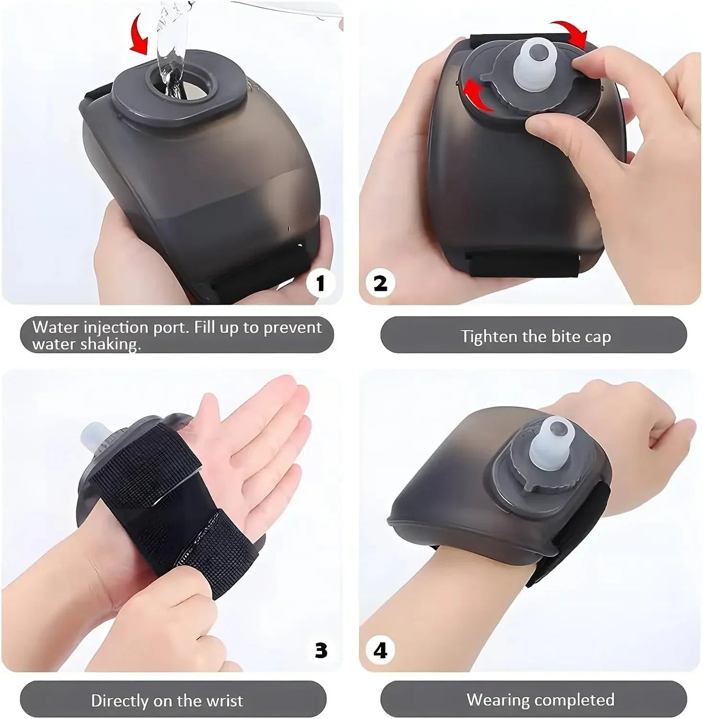 Armband Wasserflasche