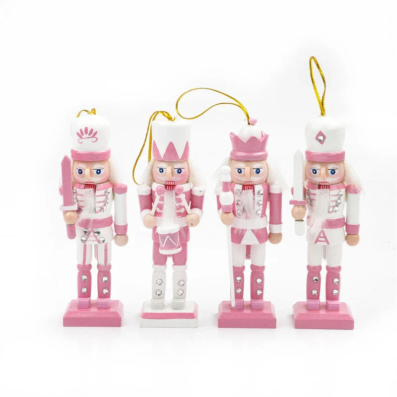 Brehn | ChicWalnoten | Cartoon-Stil Nussknacker in Pink