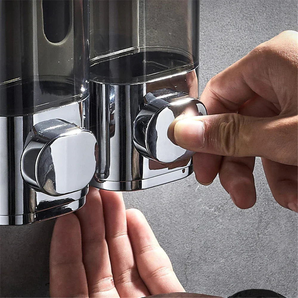 Brehn | Transparenter Vintage Wandmontierter Flüssigkeitsspender