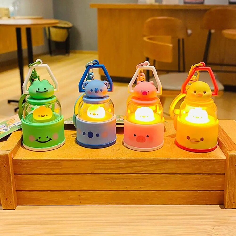 VIvolux | Leuchtende Glow Buddies Charakter Schlüsselanhänger