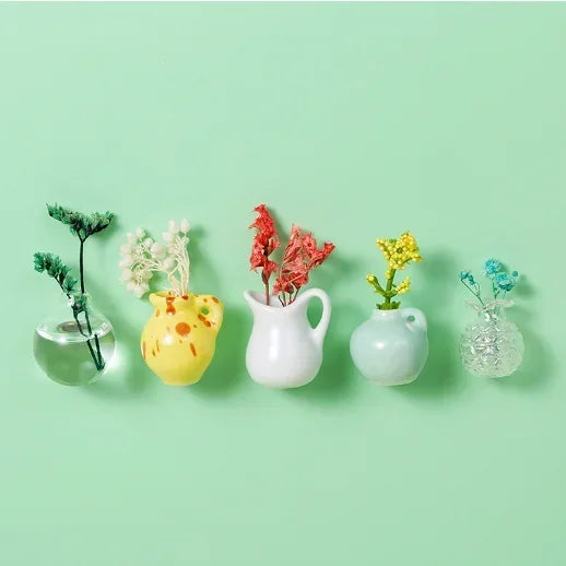 Mini-Magnetvase-Dekoration