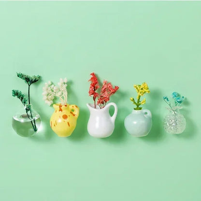 Mini-Magnetvase-Dekoration