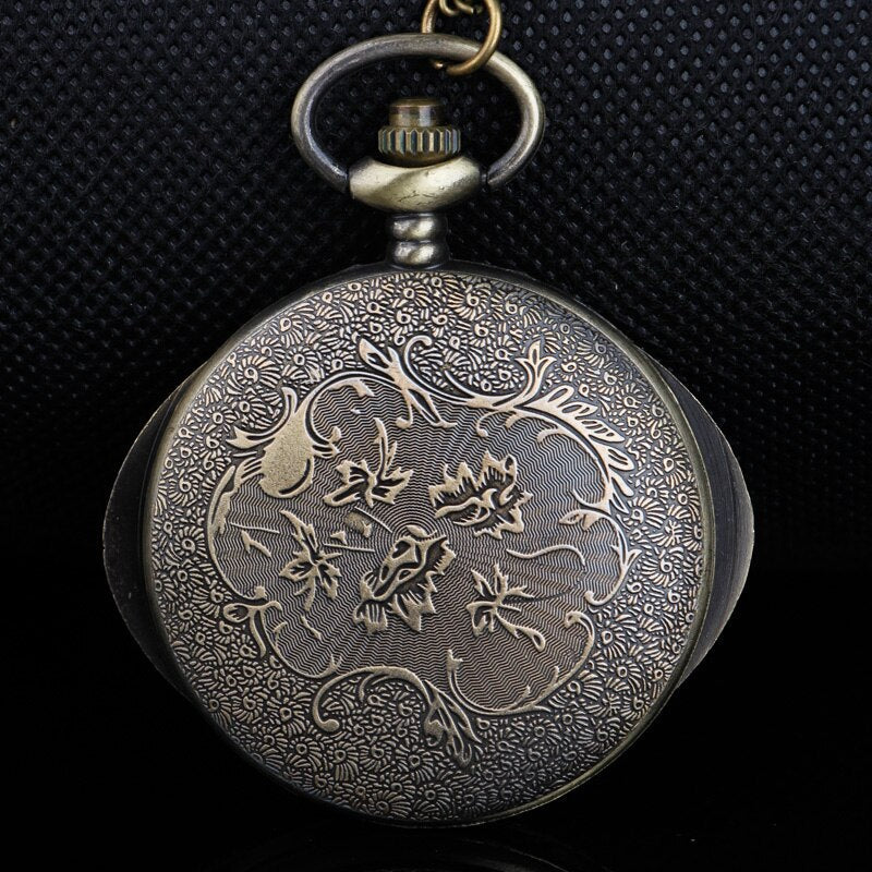 VIvolux | Zeitlose Tradition Steampunk Taschenuhr Halskette