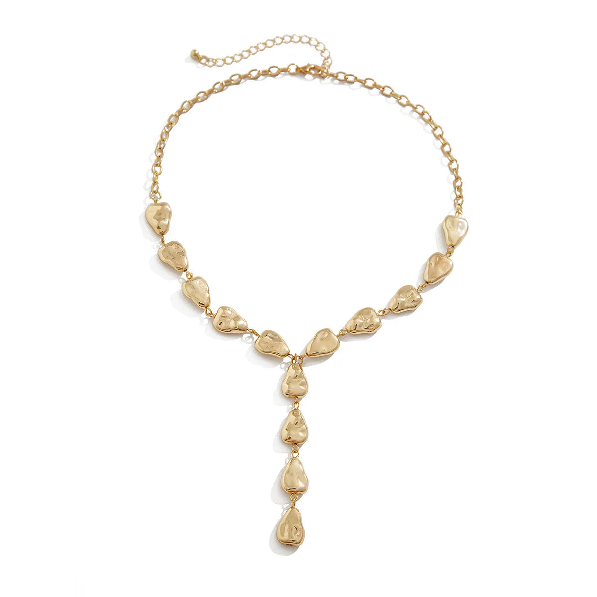 Brehn | Moderne Stein inspirierte Lariat-Halskette