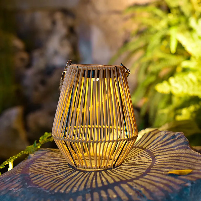 Solar Woven Lantern Brehn