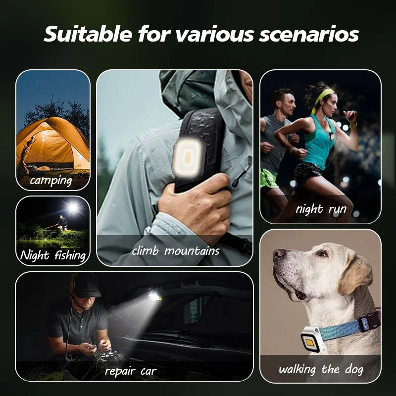 Mini leistungsstarke tragbare Clip-on Campinglampe | Brehn