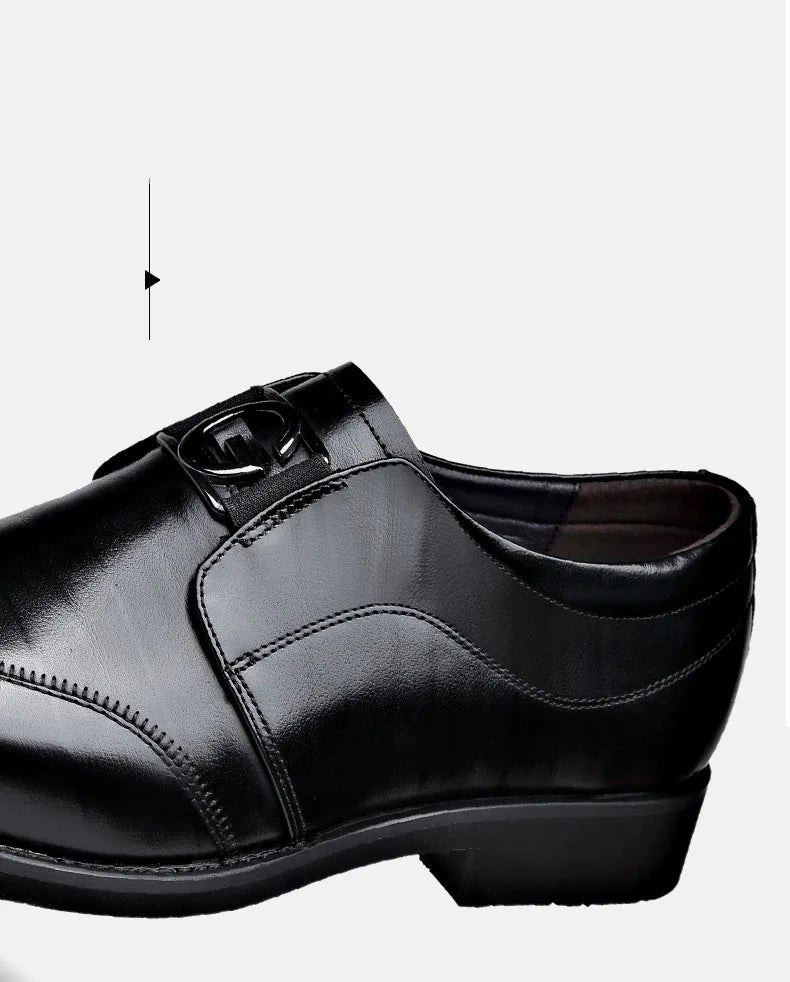 Herren Leder Schuhe Stylische Herren Schuhe Spitzer Oxford Hochzeit Leder Herren Dress Schuhe Gentleman Büro Schuh