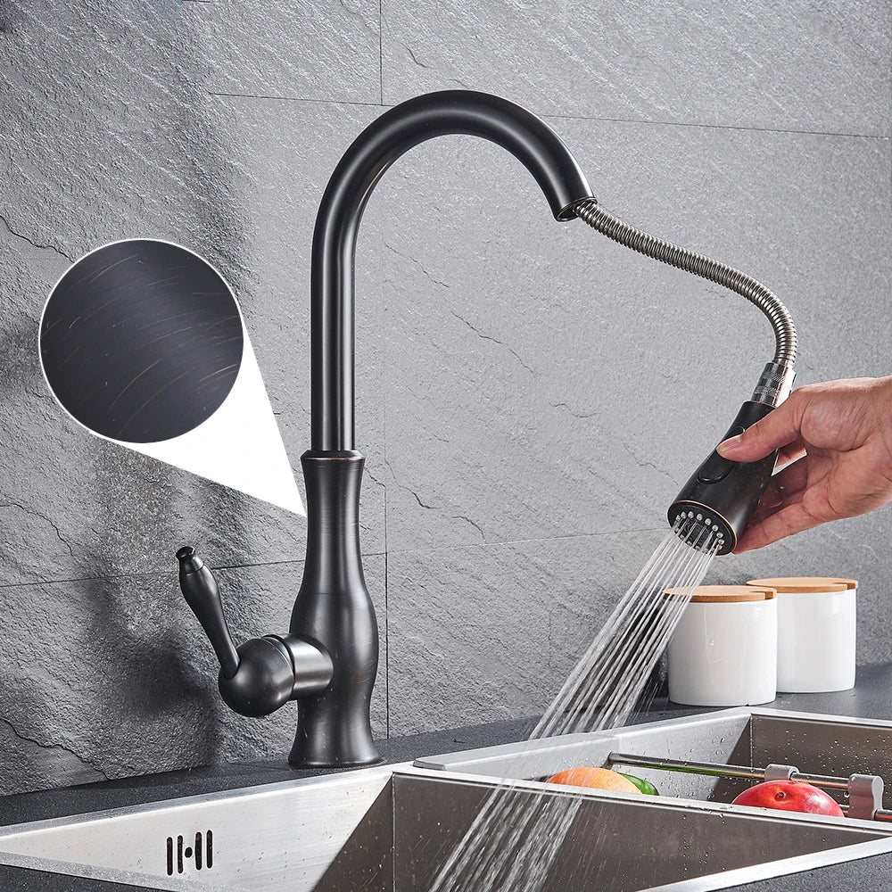Brehn | GlamFaucet Küchenarmatur - Luxus Goldene Küchenmischarmatur