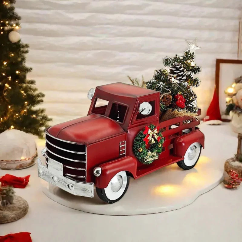 Brehn | Weihnachts Lkw mit funkelnden Lichtern