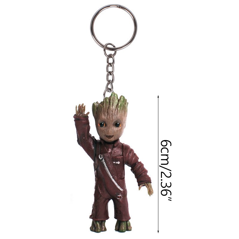 Brehn | Cartoon Groot Miniaturfigur: Verspielte Bürodekoration